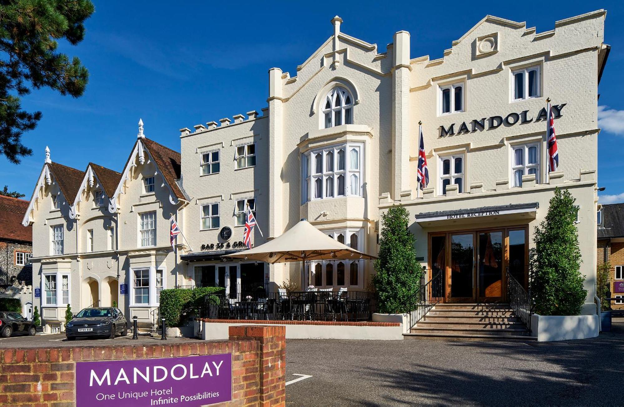 The Mandolay hotel y centro de conferencias Guildford Exterior foto